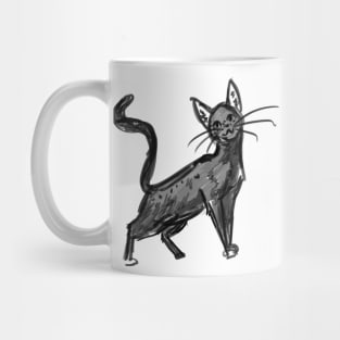 Cat Sketch Mug